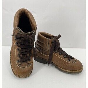 Raichle NOS Vtg Men’s Hiking Boots Size 37 7 Lace Up NEW Condition Made In Italy